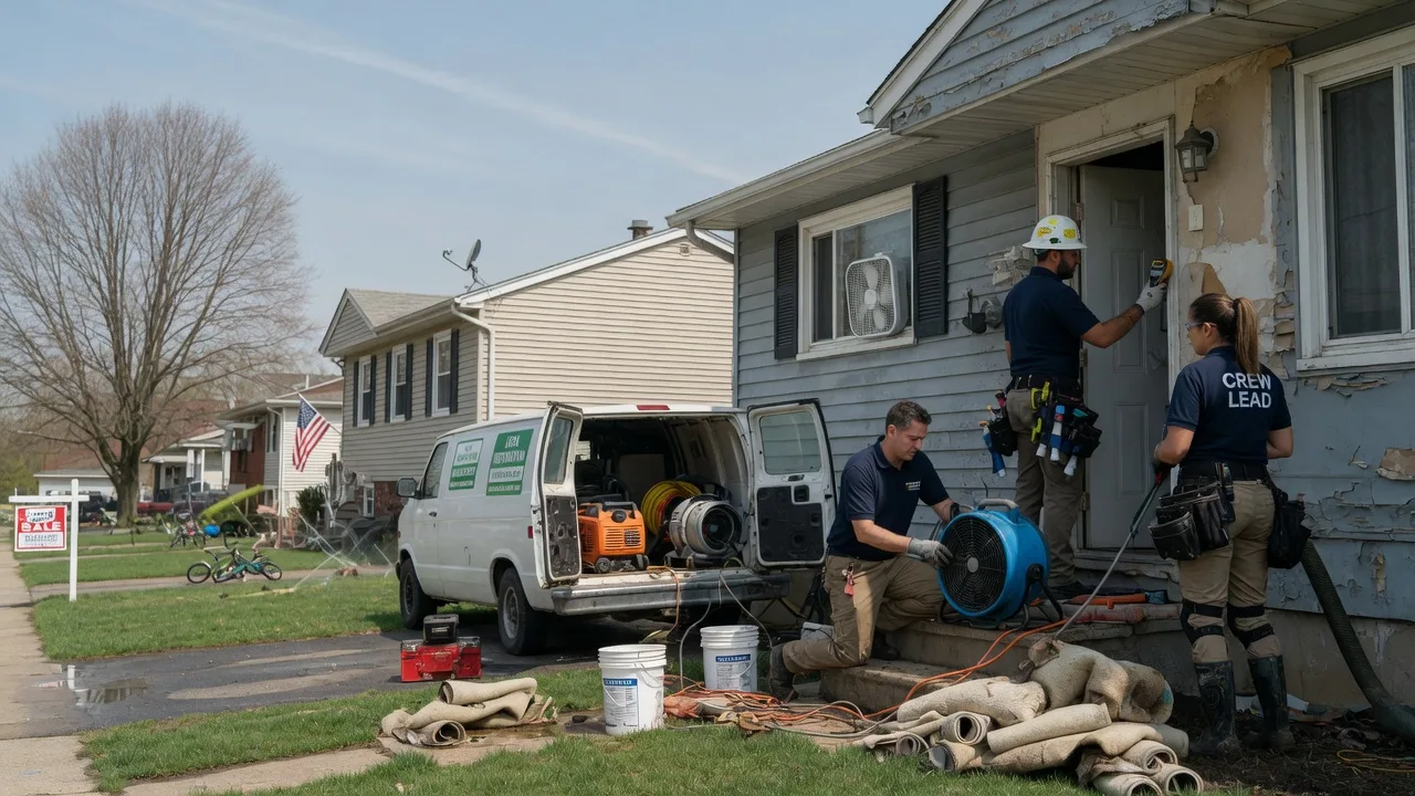 Flood Cleanup in Spencer, NY near me